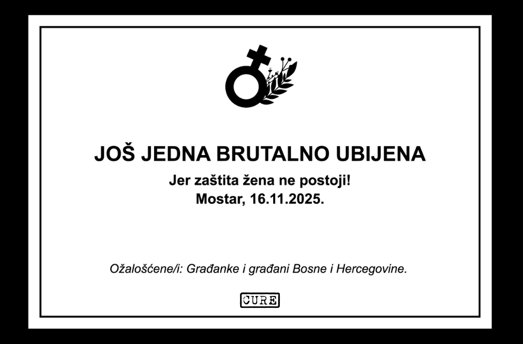 Nigdje se tako često ne govori o “tragediji”, umjesto da se jasno kaže: žena je ubijena zato što je bila žena